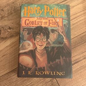 Harry Potter and the Goblet of Fire by J. K. Rowling First 1st Edition Vtg 2000